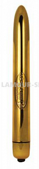Вибратор Rocks Off RO-150mm Slimline 10 Gold