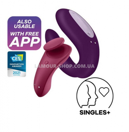 фото Набір Satisfyer Partner Box 1 (в-р для пар Double Joy + в-р у трусики Sexy 