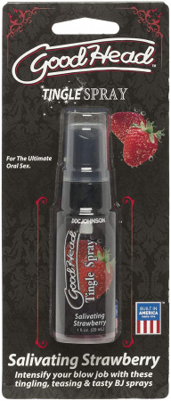 фото Спрей для мінету Doc Johnson GoodHead Tingle Spray – Strawberry (29 мл)