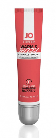 фото Возбуждающий гель для клитора System JO Warm & Buzzy - Original 10 мл