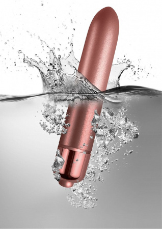 фото Вібратор Rocks Off RO-90mm Touch of Velvet Rose Blush