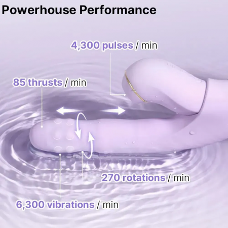 фото Смарт-вібратор 5в1 Svakom DuoGlow, пульсівний вібратор з намистинами