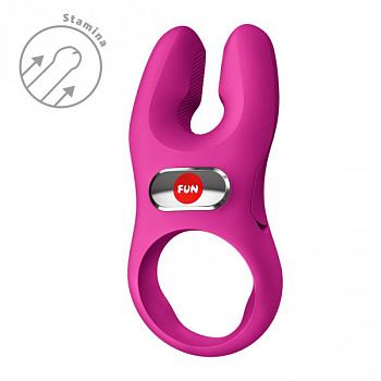 Ерекційне віброкільце Fun Factory NŌS PRO Magenta