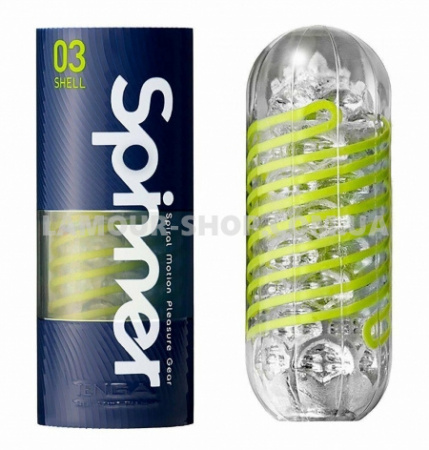 фото Мастурбатор Tenga Spinner Shell