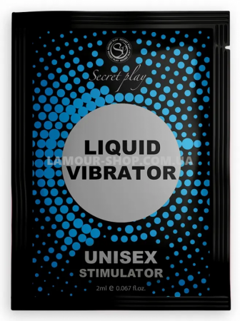 фото Стимулюючий гель Secret Play - UNISEX Liquid Vibrator sachet, 2 ml