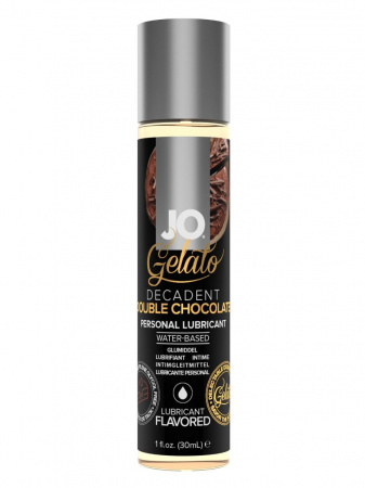 фото Лубрикант на водній основі System JO Gelato Double Chocolate (30 мл)