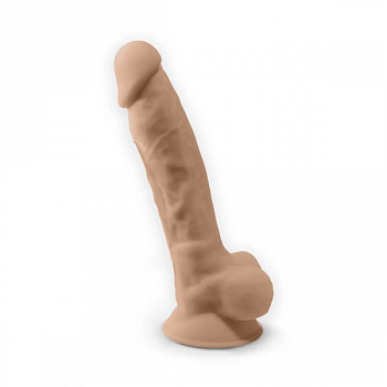 Фалоімітатор SO8213 з вібрацією SilexD Vetus Vibro Flesh (MODEL 1 size 8in) + LRS