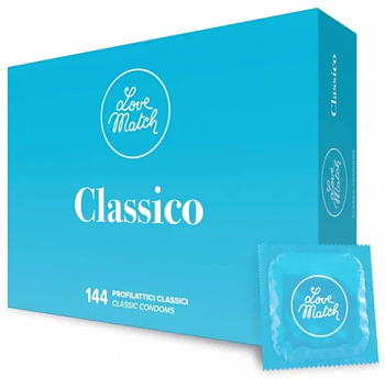 Щільнооблягаючі презервативи Love Match Classico, №144
