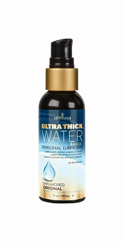 Смазка Sensuva Ultra–Thick Water-Based (57 мл) на водній основі, без гліциріну