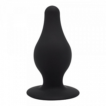 Анальна пробка SilexD (Model 2 size L)  силікон+Silexpan, діаметр 4,5 см