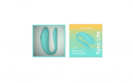 фото Смарт-вібратор для пар We-Vibe Sync Lite Aqua, 10 віброрежимів