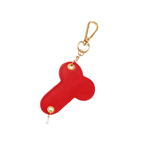фото Брелок на карабіні для ключів Art of Fhallus, Червоний
