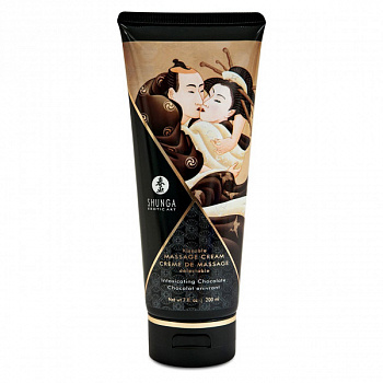 Съедобный крем Shunga Kissable Massage Cream - Intoxicating Chocolate 