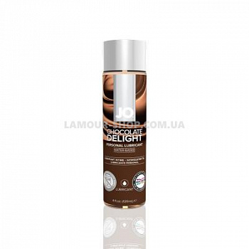 Змазка на водній основі JO H2O — Chocolate Delight (120 мл) без цукру