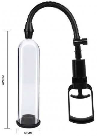 фото Помпа вакуумна Boss Series: Powerpump MAX 0.2 - Black&Clear