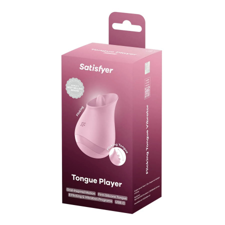 фото Вібростимулятор для клітора Satisfyer Tongue Player