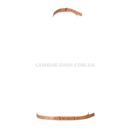 фото Портупея Bijoux Indiscrets MAZE - I Harness Brown, экокожа