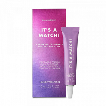 Рідкий вібратор Bijoux Indiscrets Clitherapy Liquid Vibrator - IT'S A MATCH!