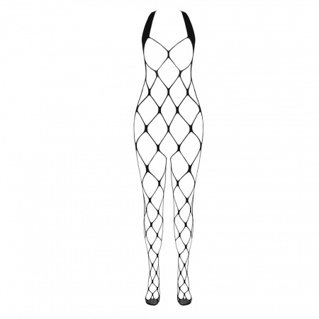 фото Бодістокінг у дуже велику сітку Passion BS091 black, з доступом