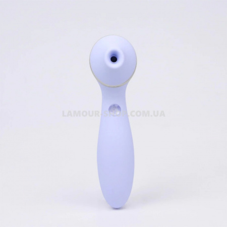 фото Вакуумний вібратор KISTOY Polly Plus Purple з підігрівом