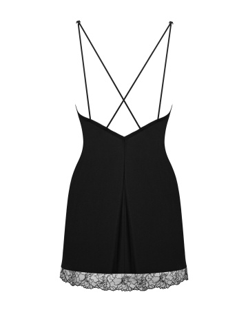 фото Комплект Obsessive Bella Rou chemise & thong M/L