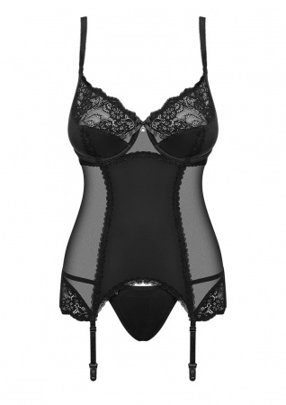 фото Корсет Amallie Corset & Thong Black S/M