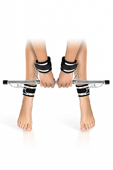 Фіксатор для рук та ніг Fetish Tentation Submission bar with 4 cuffs