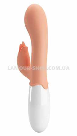 фото Вібратор із стимулятором клітора Pretty Love - Bloody Mary