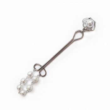 Затискач для клітора Art of Sex - Clit Clamp Royal Pearls