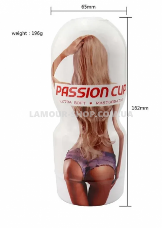 фото Вагіна-мастурбатор PASSION CUP MASTURBATOR- VAGINA