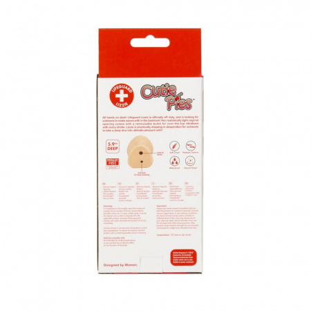 фото Мастурбатор-вагіна Cutie Pies Lifeguard Lizzie Vagina Masturbator, + віброкуля