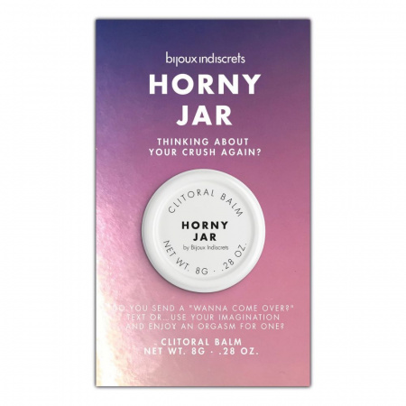 фото Бальзам для клітора Bijoux Indiscrets Horny Jar (Тремти від задоволення)