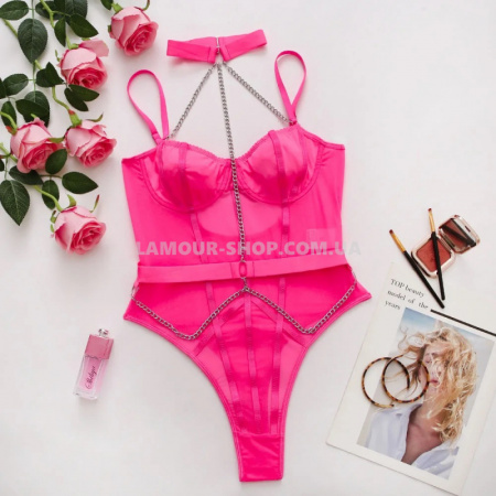 фото Боді рожеве L