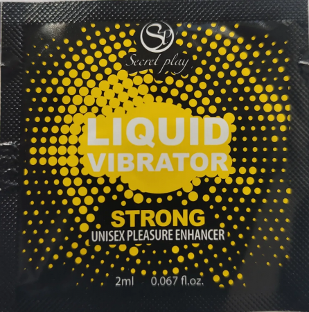 фото Стимулюючий гель Secret Play - Strong Liquid Vibrator sachet, 2 ml