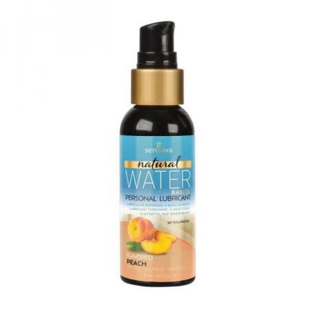 фото Змазка на водній основі Sensuva Natural Water-Based Peach (57мл) без гліцерину