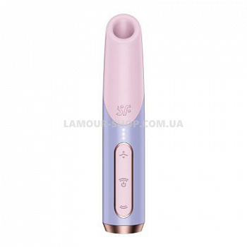 Вакуумний стимулятор Satisfyer Bold Kiss Violet, технологія 3D Air Pulse, 30