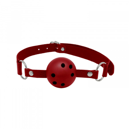 фото Повітропроникний кляп Alive Discretion Red