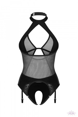 фото Боді Obsessive Dominna crotchless teddy S/M