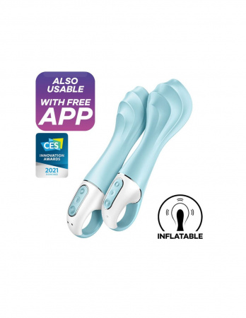 фото Вібратор Satisfyer Air Pump Vibrator 5+