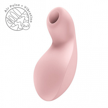 Вакуумний стимулятор Fun Factory Luna Soft Pink