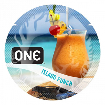 Презерватив ONE FlavorWaves 1 шт зі смаком Island Punsh