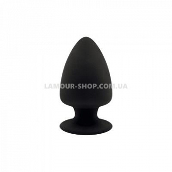 Анальна пробка SilexD (Model 1 size XS) силікон+Silexpan, діаметр 4,5 см