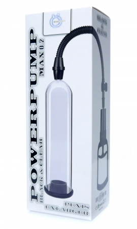 фото Помпа вакуумна Boss Series: Powerpump MAX 0.2 - Black&Clear