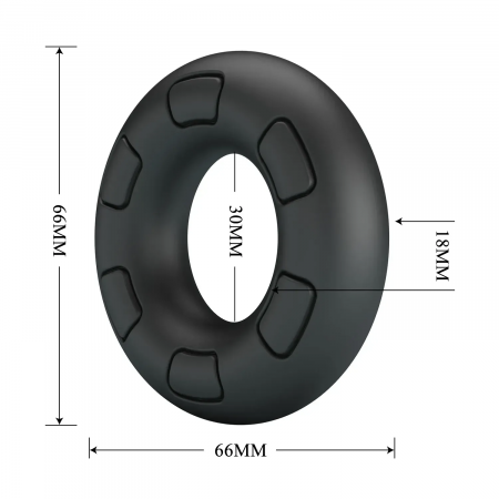 фото Ерекційне кільце Crazy Bull - Bertram Super Soft Silicone Cock Ring