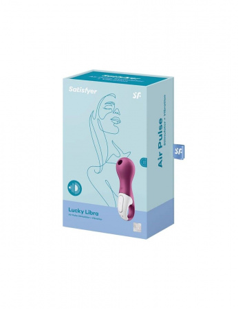 фото Вибромассажер с вакуумной стимуляцией Satisfyer Lucky Libra