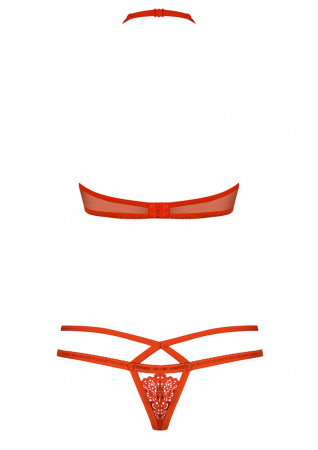фото Комплект Bra & Thong Red S/M
