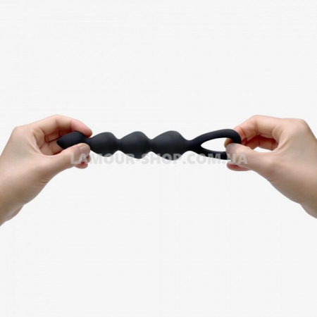 фото Анальний ланцюжок Love To Love BING BANG L - BLACK ONYX