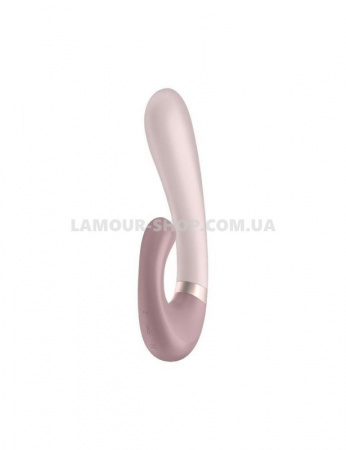 фото Смарт вібратор кролик із підігрівом Satisfyer Heat Wave Mauve