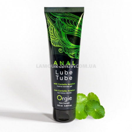 Orgie Анальна змазка Orgie Lube Tube Anal Sensitive, 100 мл, водна основа фото фото Анальна змазка Orgie Lube Tube Anal Sensitive, 100 мл, водна основа