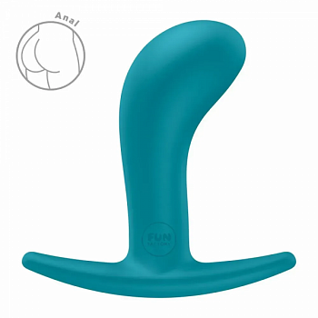 Анальна пробка Fun Factory BOOTIE M Aquamarine, діаметр 3,3 см